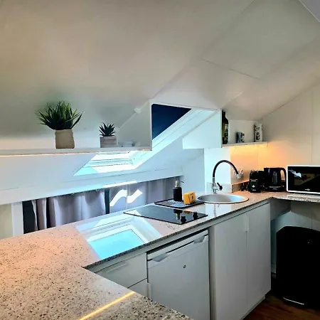 Mansarde Lumineuse - Gare 2 Pers Apartment