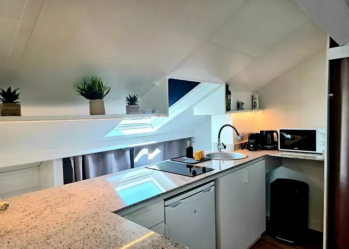 Mansarde Lumineuse - Gare 2 Pers شقة